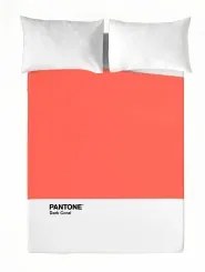 Lenzuolo Superiore Pantone Dark Coral 160 x 270 cm (Singolo)