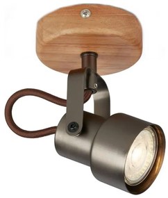 Brilo - TAHUN Faretto LED 1xGU10/5W/230V Brown