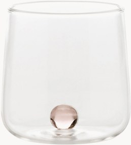 Set di 6 bicchieri in vetro soffiato Bilia