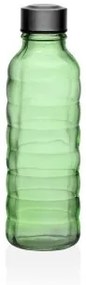 Bottiglia Versa 500 ml Verde Vetro Alluminio 7 x 22,7 x 7 cm