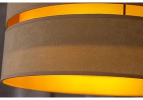 Duolla - Lampadario a sospensione con filo DUO 1xE27/15W/230V diametro 40 cm beige