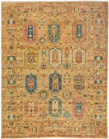 Samarkand Tappeto orientale 200x150 Giallo (Pakistan) Annodato A Mano