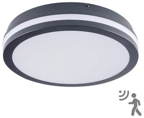 Brilagi - Lampada LED da esterno con sensore BENE LED/24W/230V diametro 26 cm IP54