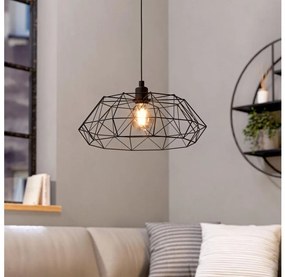 Eglo 49487 - Lampadario CARLTON 2 1xE27/60W/230V