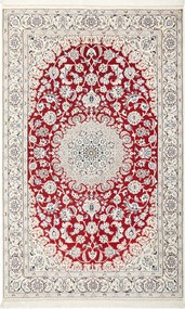 Nain Tappeto persiano 210 x 140 Rosso (Iran) Annodato A Mano