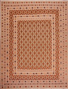 Tappeto 270x210 Beige (Pakistan) Annodato A Mano