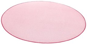 Tappeto rotondo rosa chiaro ø 133 cm Fancy - Hanse Home