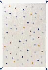 Tappeto per bambini in cotone a pelo lungo fatto a mano lavabile Fiete