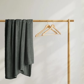 Coperta in microfibra grigio scuro, 200 x 150 cm Henry - DecoKing