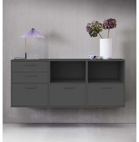 Cassettiera a muro nera Keep by Hammel - Hammel Furniture