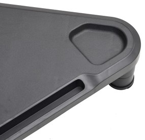 Supporto per monitor nero 49x28x10,5 cm