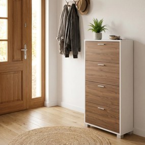 ESSENZA - scarpiera a 4 ante