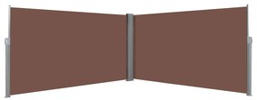 Tenda da Sole Laterale Retrattile 160x600 cm Marrone