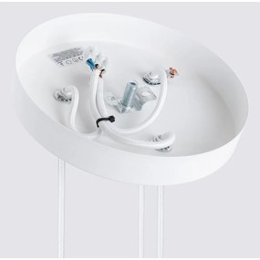 Lampadario bianco ø 19,5 cm Gleam – Sollux