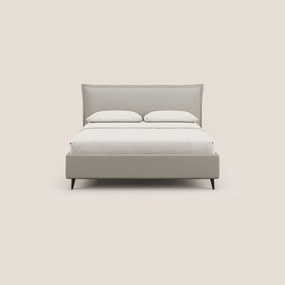 Hans letto contenitore imbottito minimal in tessuto simil cotone impermeabile T19