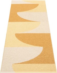 Passatoia da interno/esterno giallo ocra 70x180 cm Hill Ochre Pale Yellow – Pappelina