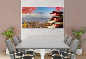 Quadro su tela – Autunno in Giappone