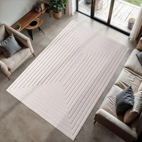 Tappeto da interno/esterno color crema 200x290 cm Doha 1653 Cream – Ayyildiz Carpets