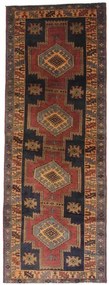 Kurdi Tappeto persiano 110x290 Nero (Iran) Annodato A Mano