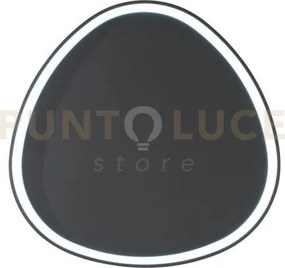 Plafoniera led klapton bianca 80w 11440lm cct 3000 4000 6500k 85x85...