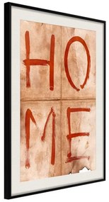 Poster  Everyone Has Their Own Place  Cornice Quadri Cornice nera con pass-partout, Larghezza x Altezza Home decor 40x60