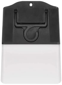 Applique a LED solare con sensore LUMI LED/3,7W IP65 nero