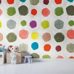 Fotomurale  Dots , multicolor