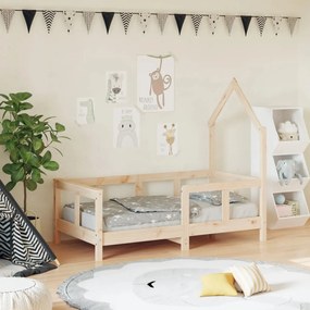 Giroletto per bambini 70x140 cm in legno massello di pino