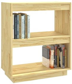 Libreria 60x35x71 cm in Legno Massello di Pino