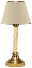 Lampada da tavolo AYD 1xE27/40W/230V beige/oro