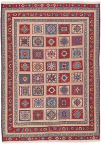 Kilim Tappeto persiano 150x210 (Iran) Tessuto A Mano