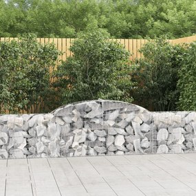 Cesti Gabbioni Ad Arco 2 Pz 300x30x60/80 Cm Ferro Zincato /