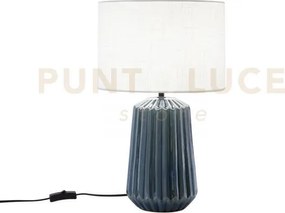 Lampada da tavolo kiowa ottanio 1 luce attacco e27 28x28x46cm base ...