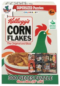 Puzzle Kellogg's Corn Flakes 300 Pezzi 45 x 60 cm (6 Unità)