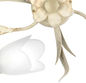 Plafoniera classico Plafoniera DOPPIO GIRO 3 - E14 3 x E14 bianco 50 cm x 50 cm