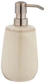 Dispenser per sapone beige in ceramica 430 ml Sirmione – Wenko
