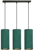 Lampada a Sospensione Bente, Verde, Acciaio, 50x100x6 cm, EPIKASA