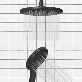 Colonna doccia con miscelatore Essential Sensea con rubinetto manuale cromo