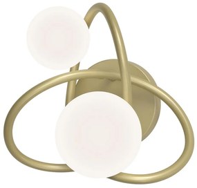 Wofi 4014-201 - Applique a LED NANCY 2xG9/3,5W/230V oro/bianco