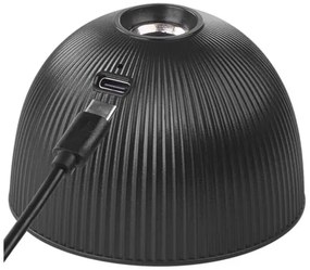 LED Lampada da tavolo ricaricabile dimmerabile magnetico 4in1 LED/4,2W/3,7V 4000K nero