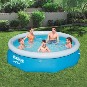 Piscina Gonfiabile Rotonda Fast Set 305x76 Cm 57266 /