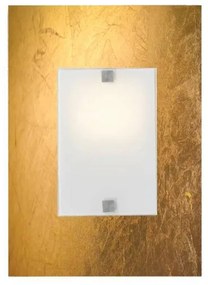 Applique glamour Leaf dorato 1X E27 LUMICOM