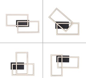 Leuchten Direkt 14692-18 - Plafoniera LED dimmerabile IVEN LED/36W/230V
