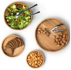 Continenta C4135 - Ciotola in legno 38x5,4 cm rovere