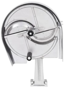 Tagliaverdure Manuale Argento 22x44,5 cm in Alluminio