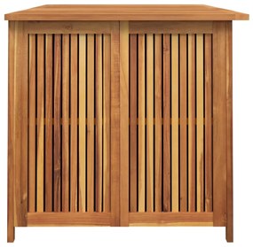 Contenitore da giardino 175x80x75cm in legno massello di acacia