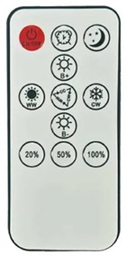 Brilagi - Lampada dimmerabile ULTRA SLIM LED/24W/230V Ø 42 cm nera + DO