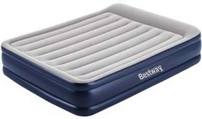 Materasso gonfiabile 'airbed tritech bicolor' floccato matrimoniale - CM.203X152X46 - (ART.67630)