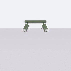 Faretto verde 6x30 cm Etna – Sollux