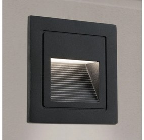 Orion AL 11-1217 - Faretto incasso LORO LED/2W/230V IP65 nero